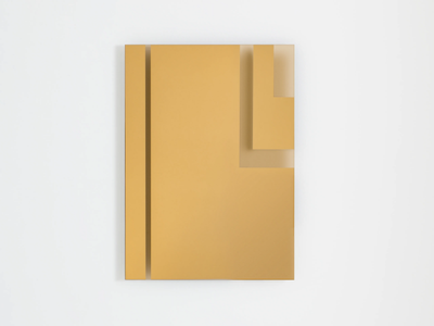ANDROMEDA - Rectangular wall-mounted mirror _ Glas Italia