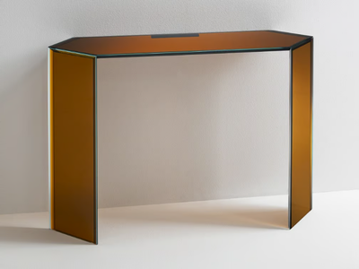 BISEL - Crystal console table _ Glas Italia