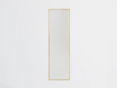 COMO - ONE PANEL - Rectangular framed wall-mounted mirror _ Glas Italia