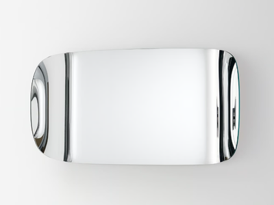 MARLENE - Rectangular wall-mounted mirror _ Glas Italia