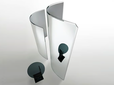 PRISM PARTITION - Crystal Screen _ Glas Italia