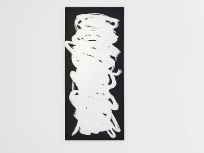 SCRIBBLE - Rectangular wall-mounted mirror _ Glas Italia