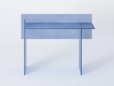 SIMOON - Crystal secretary desk _ Glas Italia