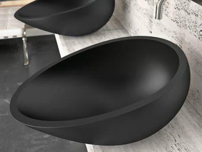 AIR - Countertop Vetro Freddo® washbasin _ Glass Design