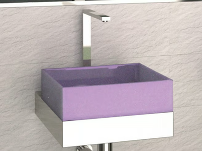 GUM - Countertop silicone washbasin _ Glass Design