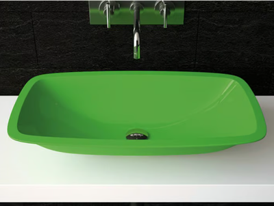 OPEN - Countertop washbasin _ Glass Design