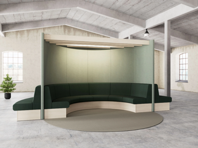 BuildUp Sofa - Acoustic office booth _ Glimakra of Sweden