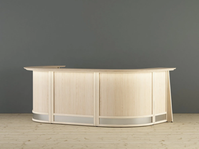 EUROPO - Wooden reception desk _ Glimakra of Sweden
