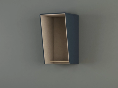 LIMBUS PHONE BOOTH - Wall-mounted fabric phone booth _ Glimakra of Sweden