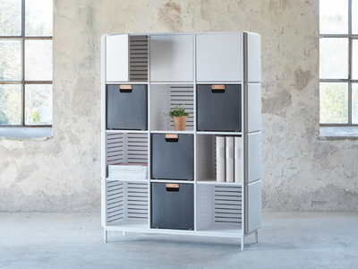 SABINE - Wooden office storage unit _ Glimakra of Sweden