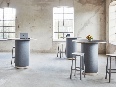 WOOFER - Round high table _ Glimakra of Sweden