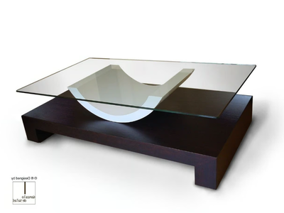 ALDEBARAN - Glass coffee table _ Gonzalo De Salas