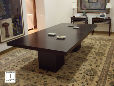 CAPELA - Rectangular wooden table _ Gonzalo De Salas