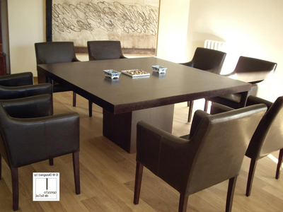 CAPELA - Square dining table _ Gonzalo De Salas