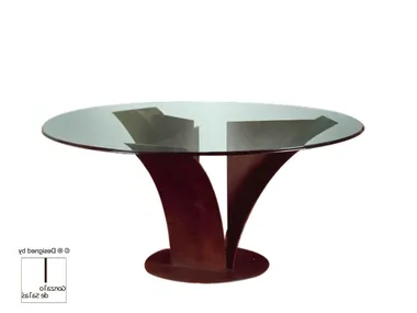 CAPITEL - Round dining table _ Gonzalo De Salas