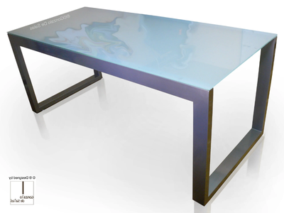 MAZA - Glass table _ Gonzalo De Salas