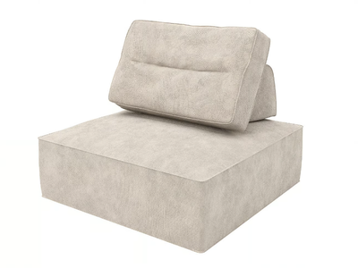 9-LAYER THICK - Modular fabric armchair _ grado design