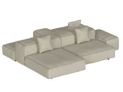 BUTTER - Modular fabric sofa _ grado design