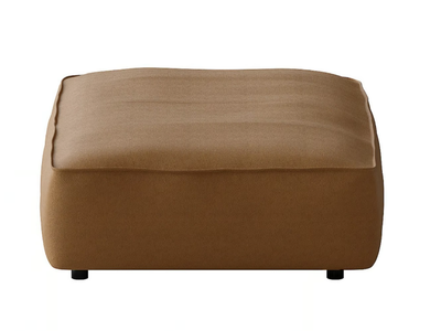 BUTTER SOFT - Square fabric pouf _ grado design