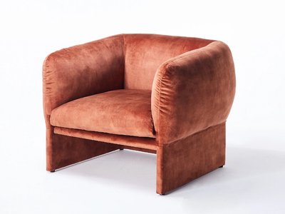 TULIP LOUNGE - Fabric armchair _ grado design
