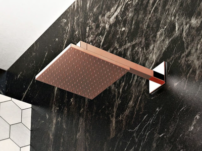 INCANTO - Wall-mounted overhead shower with arm _ GRAFF