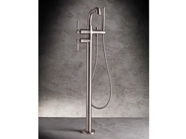 VINTAGE - Floor standing bathtub mixer with hand shower _ GRAFF