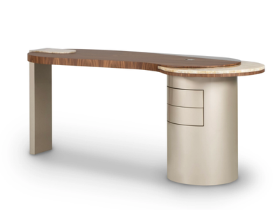 ARMONA - Walnut writing desk with drawers _ Greenapple