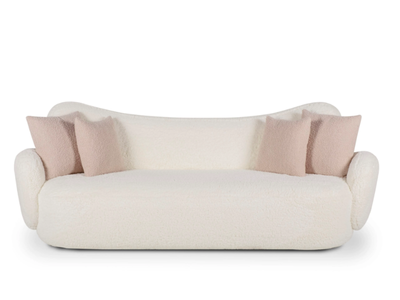 CONCHULA - 3 seater fabric sofa _ Greenapple