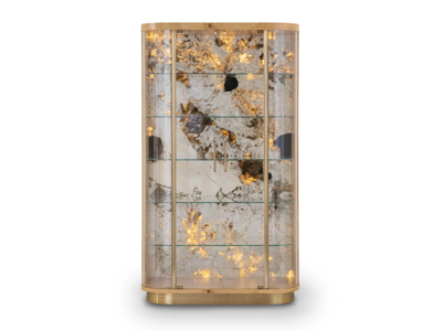 PENEDO - Display cabinet with integrated lighting _ Greenapple