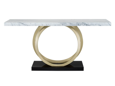 TURIM - Rectangular Calacatta marble console table _ Greenapple