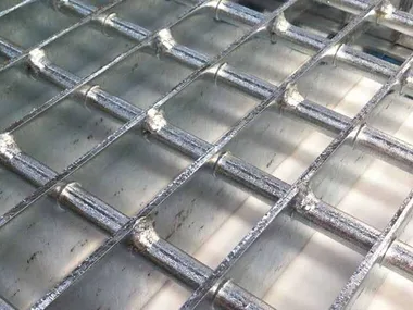 STRONG - Walkable Electro-Forgewelded steel Grille _ GRIDIRON