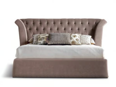 SHELL - Bed with tufted headboard _ Grilli