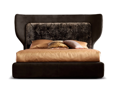 SNAKE - Double bed with high headboard _ Grilli