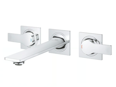 ALLURE NEW - 3 hole wall-mounted washbasin tap with flow limiter _ Grohe