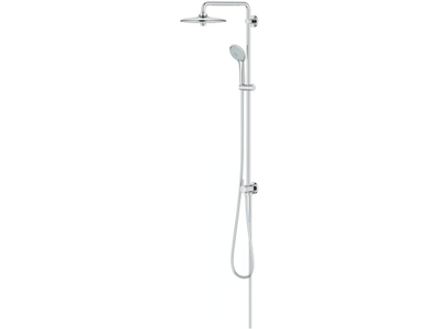 EUPHORIA SYSTEM 260 - Wall-mounted shower panel with hand shower with overhead shower _ Grohe
