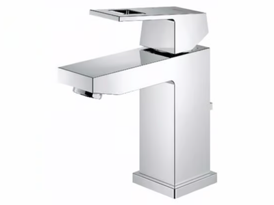 EUROCUBE SIZE S - Countertop washbasin mixer with temperature limiter _ Grohe