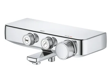 GROHTHERM SMARTCONTROL - Wall-mounted external thermostatic bathtub tap _ Grohe