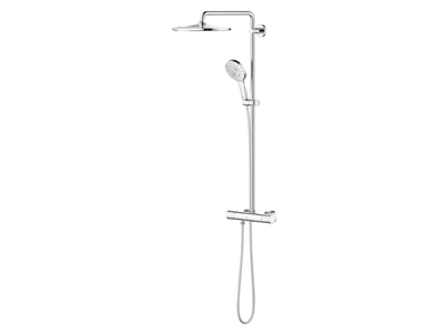 RAINSHOWER SMARTACTIVE - Wall-mounted shower panel with overhead shower _ Grohe