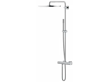 RAINSHOWER SYSTEM 400 - Wall-mounted thermostatic shower panel with diverter _ Grohe