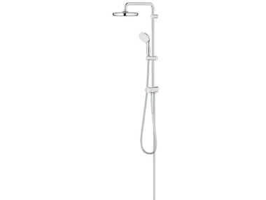 TEMPESTA SYSTEM 210 - Wall-mounted shower panel with hand shower with overhead shower _ Grohe