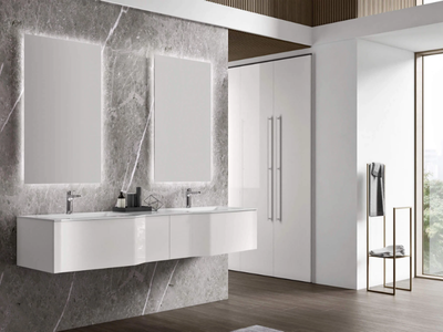 STR8 STR01 - Double wall-mounted vanity unit with drawers _ Gruppo Geromin