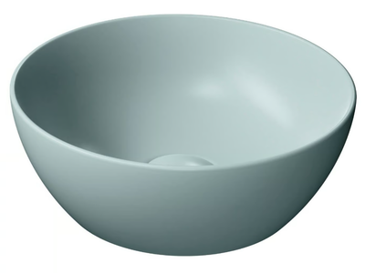 COLOR ELEMENTS Ø32 - Countertop round ceramic washbasin _ GSI ceramica