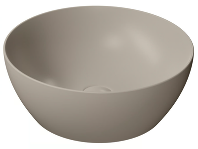 COLOR ELEMENTS Ø42 - Countertop round ceramic washbasin _ GSI ceramica