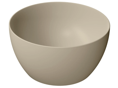 COLOR ELEMENTS Ø42 H22 - Countertop round ceramic washbasin _ GSI ceramica