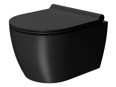 PURA 46x35 - Contemporary style wall-hung ceramic toilet _ GSI ceramica