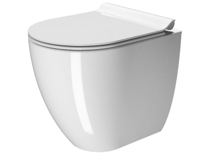 PURA 50/F - Floor mounted ceramic toilet _ GSI ceramica
