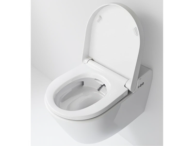 WCLEAN - Wall-hung toilet with bidet _ GSI ceramica