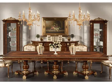 CLASSICO 1264 - Rectangular solid wood table _ Guerra Vanni