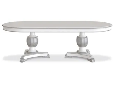 CLASSICO 1269 - Oval solid wood table _ Guerra Vanni