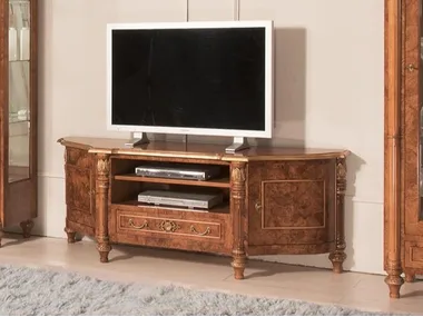 CLASSICO 2072 - Solid wood TV cabinet with doors _ Guerra Vanni